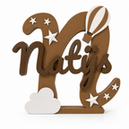 Plaque Prénom Personnalisée pour Chambre Enfant