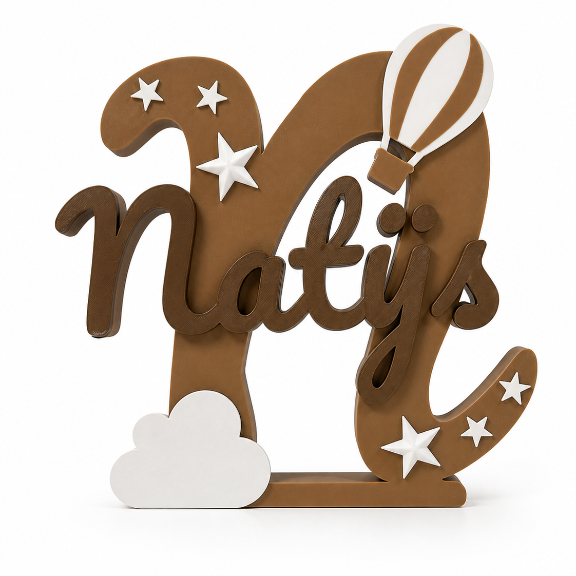 Plaque Prénom Personnalisée pour Chambre Enfant