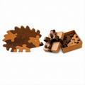 Boîte puzzle hérisson